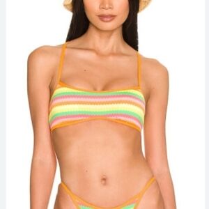 L*space Pamela Under The Sun Bikini Top NEW